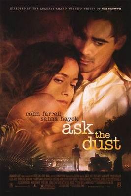 问尘情缘 Ask the Dust 故事发生于大萧条时期的洛杉矶，性格火辣的墨西哥美女卡米拉一心想嫁个富有的美国人，以提升自身的社会地位，谁知却阴差阳错地爱上了一位把爬格子作为终生理想的穷酸意大利后裔班蒂尼，怀揣着不同人生理想的男女主人公将如何在这片阳光之地实现各自的理想？