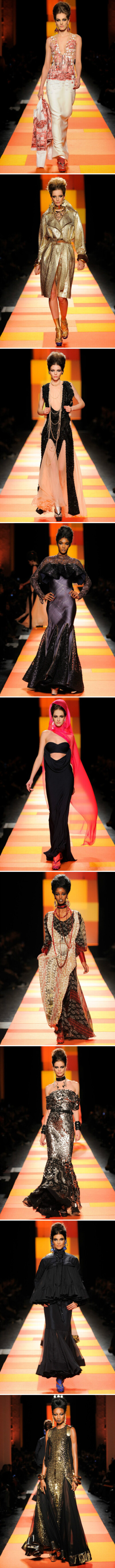 #Jean Paul Gaultier Haute Couture SS 2013#Part IV【这一季的JPG好看得心花怒放