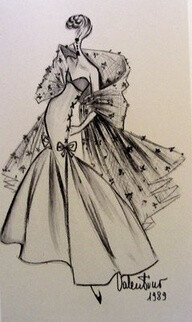 Valentino sketches - gorgeous!