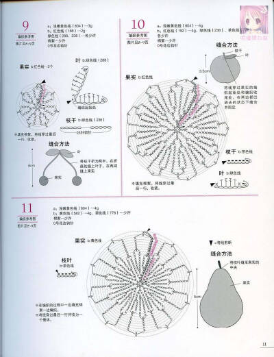 超可爱的家居小物件，简单，有图纸可参照。81-12