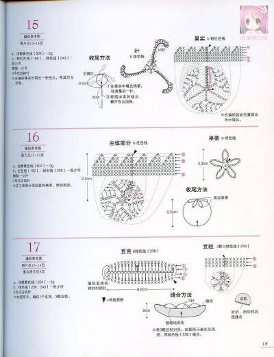 超可爱的家居小物件，简单，有图纸可参照。81-16