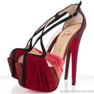 Christian Louboutin Divinoche Suede Sandals