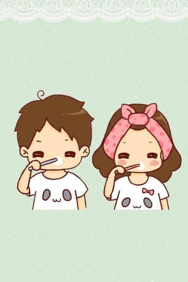 刷牙啦 - 堆糖,美图壁纸兴趣社区