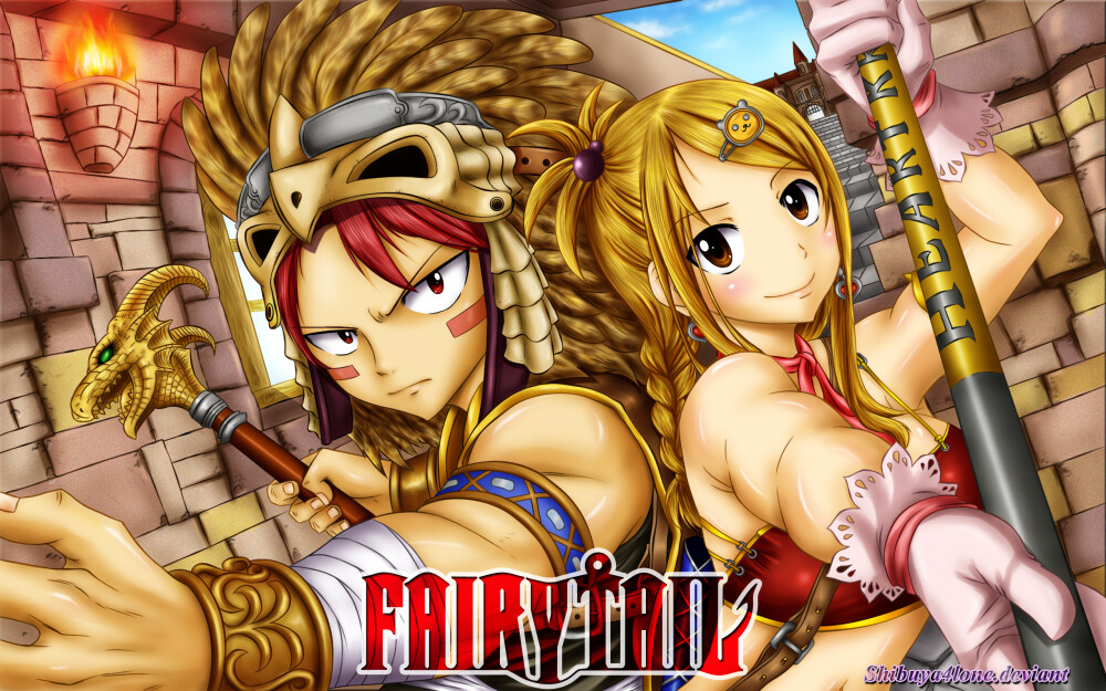 FairyTail 夏&露西