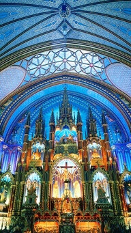 Montreals Notre Dame Basilica, Canada #Luxury #Travel Gateway VIPsAccess.com