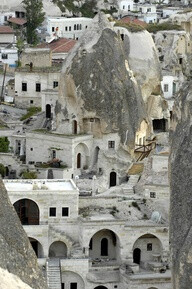 Cappadocia, Turkey - Located in the central part of Turkey, Cappadocia is a stunning part of the world and is known – in tourism terms at least – for the many houses that are built into the mountains and land, which were inhabited by Cappadocian’s for centuries.