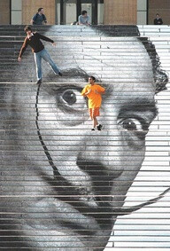 salvador dalí steps | philadelphia museum of art