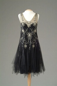 Dress ca. 1926 via The Meadow Brook Hall Historic Costume Collection. @designerwallace