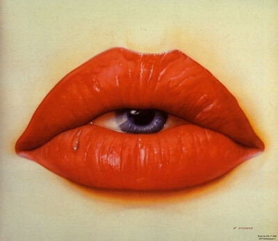 这是张有秘密的嘴~