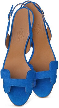 Hermes Night Sandal in Blue