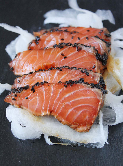 Salmon Tataki