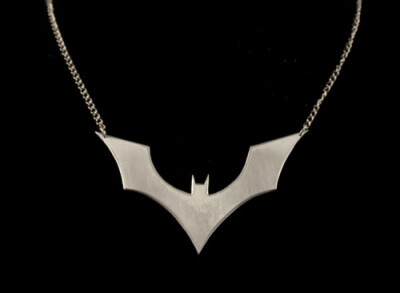 Batman Beyond Necklace in Sterling Silver