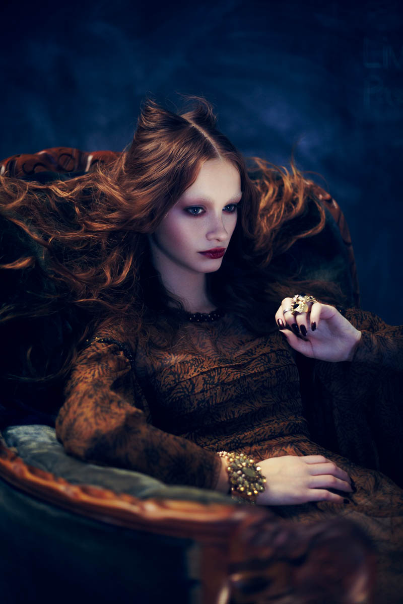 Ran and Maya Are Gothic Glam for Dress to Kill Magazine by Shayne Laverdière