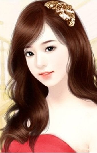 清新,自然的美女。