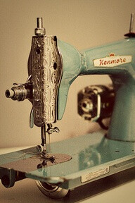 Vintage sewing machine