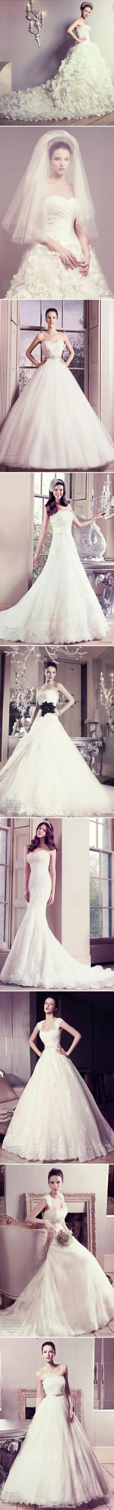 2012 luxurious Silk Bridal Wedding Gown Designs