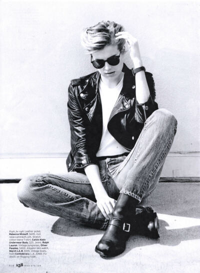 Agyness Deyn 浑然天成的气质