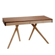 Cute stance! Legs Crossed Desk by Steuart Padwick