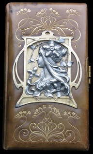 art nouveau photograph album