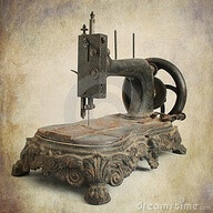 Antique sewing machine