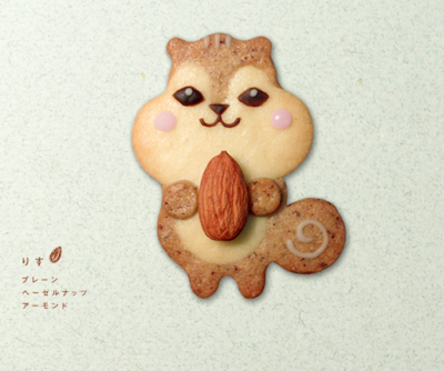 一家名为Henteco的日本面包店制作的动物饼干，天啊，还能更可爱吗？