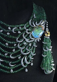 Cartier: emerald, opal, diamond, gold