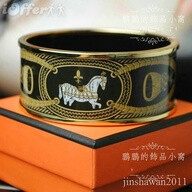 Hermes Enamel Bangle Bracelet ..