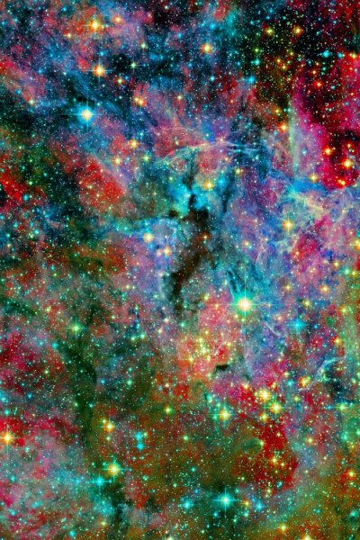 Doradus Nebula - looks like a Celebration in Space.