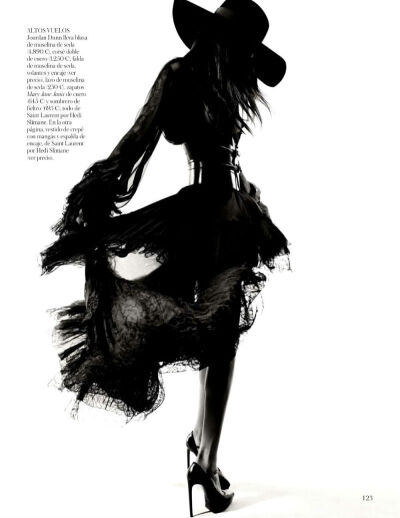 Jourdan Dunn by Jan Welters for Vogue Spain February 2013