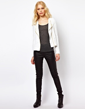 Image 4 of River Island Sequin Biker Jacket