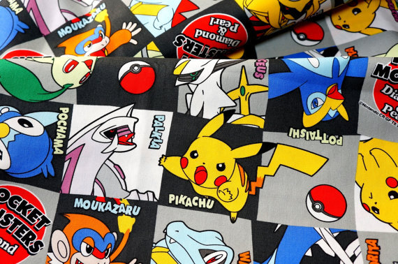 pokemon fabric