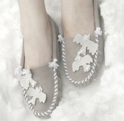 Image of Dove Moccasin - For Brides