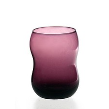 紫红色水晶玻璃杯、杯子、茶杯【温暖冬日午后】矮款