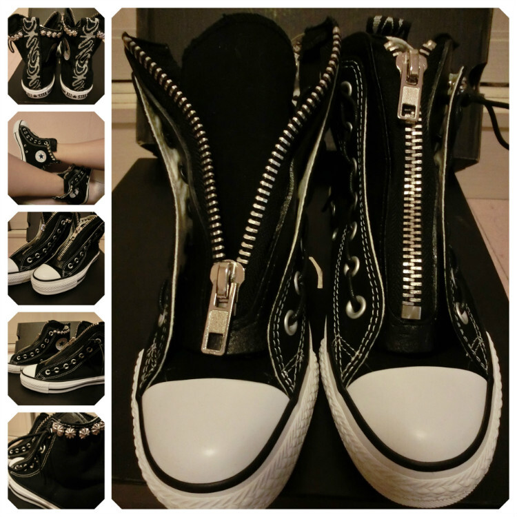 Chromehearts x converse