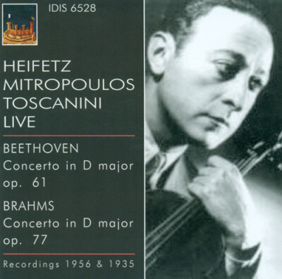 BEETHOVEN, L. van: Violin Concerto, Op. 61 / BRAHMS, J.: Violin Concerto, Op. 77 (Heifetz) (1935, 1956)