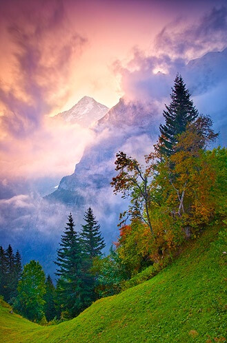 Bernese Alps, Switzerland - by Chris Morrison