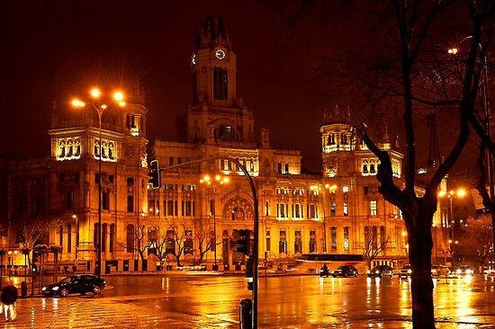 Plaza de la Cibeles, Madrid, Spain