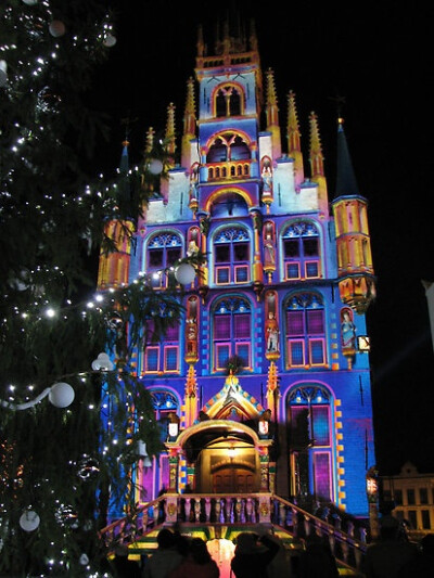 Christmas in Gouda, Holland