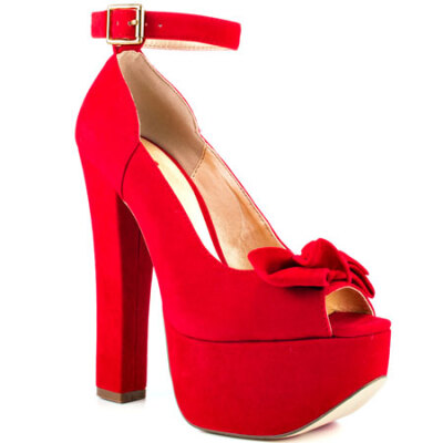 Van Essa - Red Suede main view