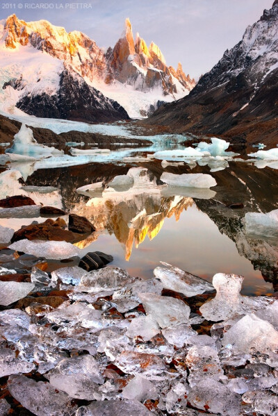 Sunrise Cerro Torre, Patagonia, Argentina