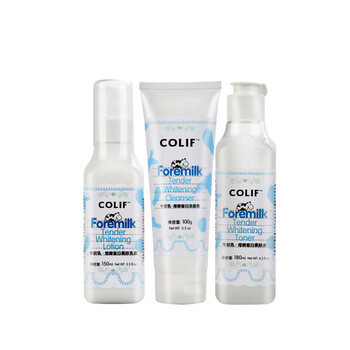 COLIF卡莉芙牛初乳美白套装（洁面霜100g+柔肤水180ml+柔肤乳液150ml） ￥115.0