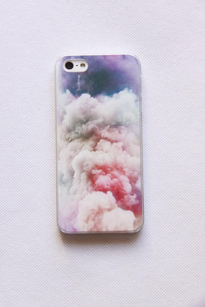 原创sky&amp;clouds2 iphone4/4s/5 case