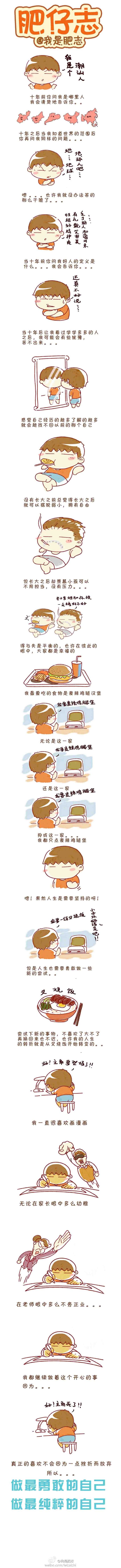 【肥仔志】做最勇敢的自己，做最纯粹的自己 @我是肥志