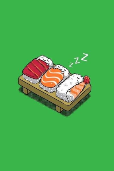 打瞌睡的寿司~~~