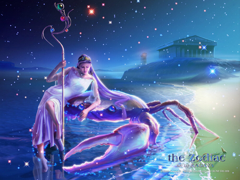 KAGAYA 加贺谷穣画集- 12星座( THE ZODIAC )。巨蟹座。