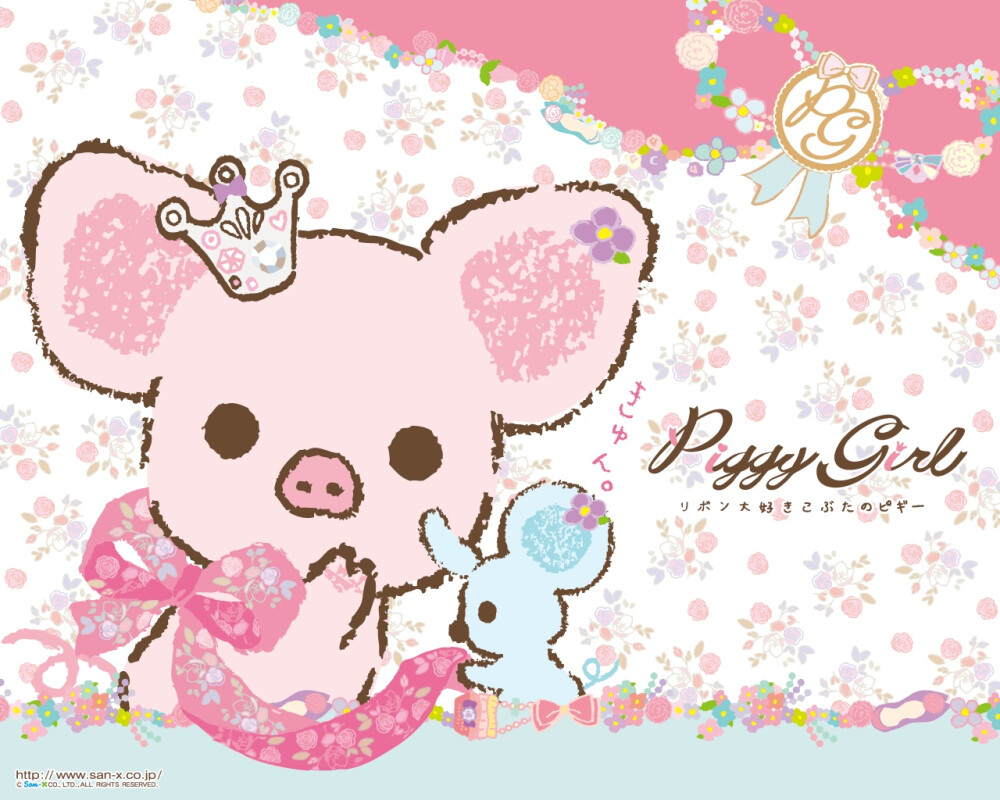 iPhone5壁纸 piggy
