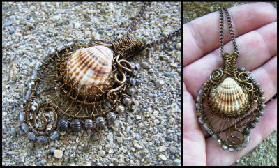 beach shell necklace