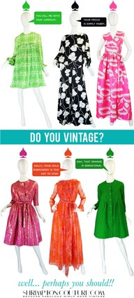 Mrs. Lilien asks... "Do You Vintage?" well, do you...?