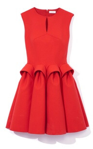 Del Pozo Sleeveless Sculpted Waist Dress