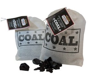 现货！美国产Coal 煤块 煤炭造型糖 搞怪圣诞节好礼